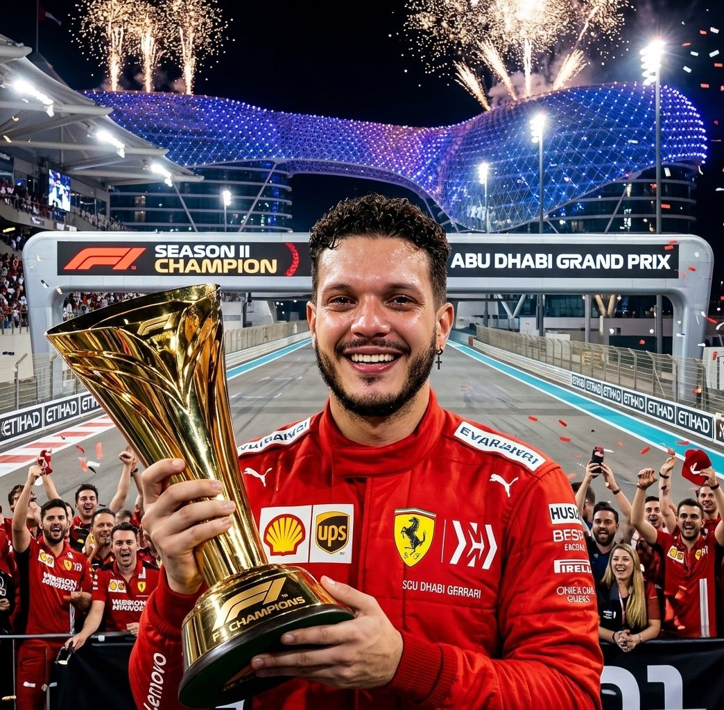 ChrisFDA7X · Campeón Temporada II · Yas Marina